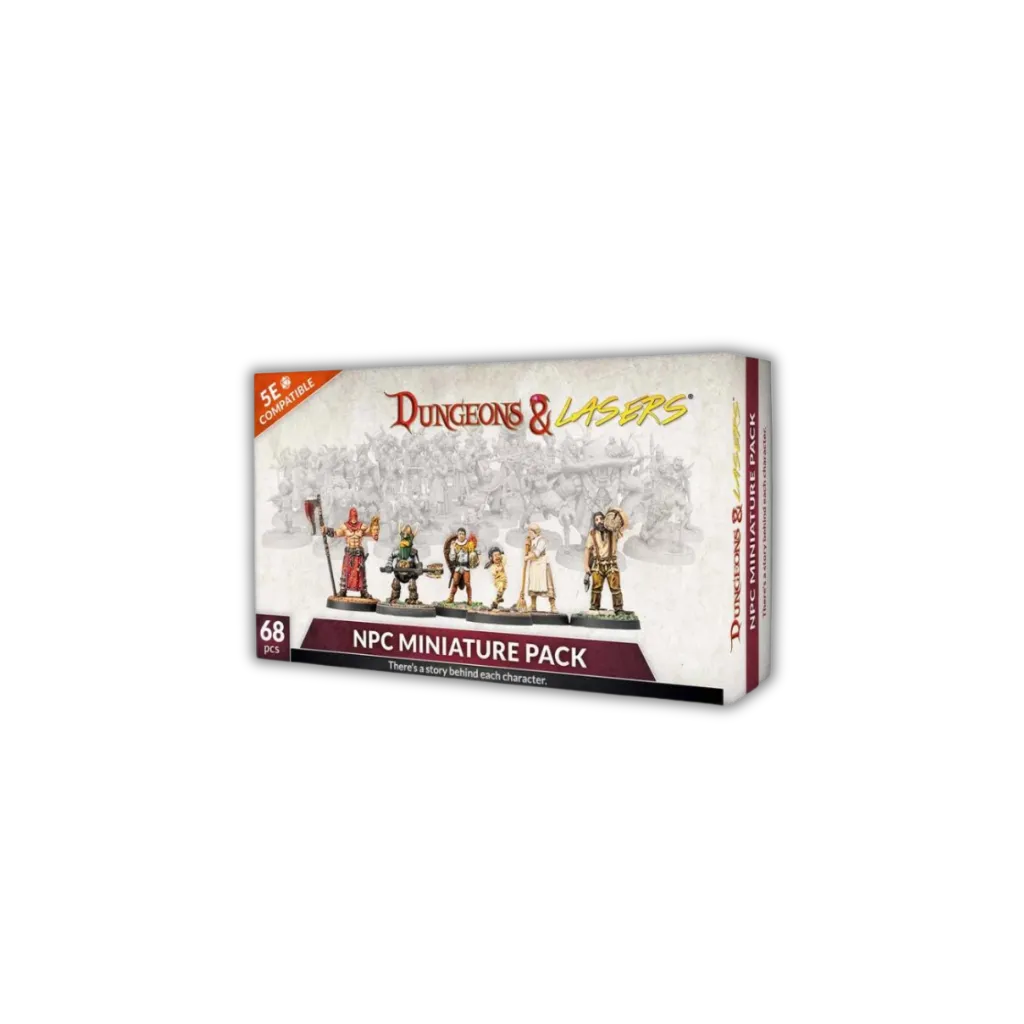 Dungeons & Lasers: NPC Miniature Pack-Archon Studio-Radaddel