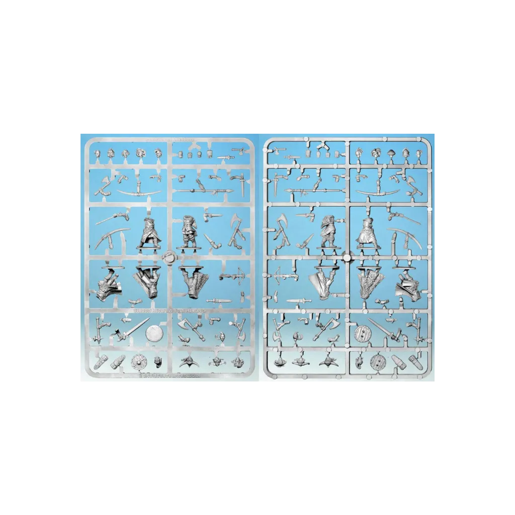 Frostgrave Barbarians II-Northstar Figures-Radaddel