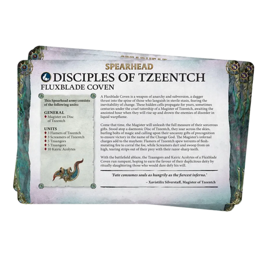 Disciples of Tzeentch: Fraktionsset (deutsch)-Games Workshop-Radaddel