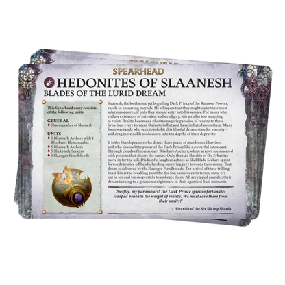Hedonites of Slaanesh: Faction Pack (englisch)-Games Workshop-Radaddel