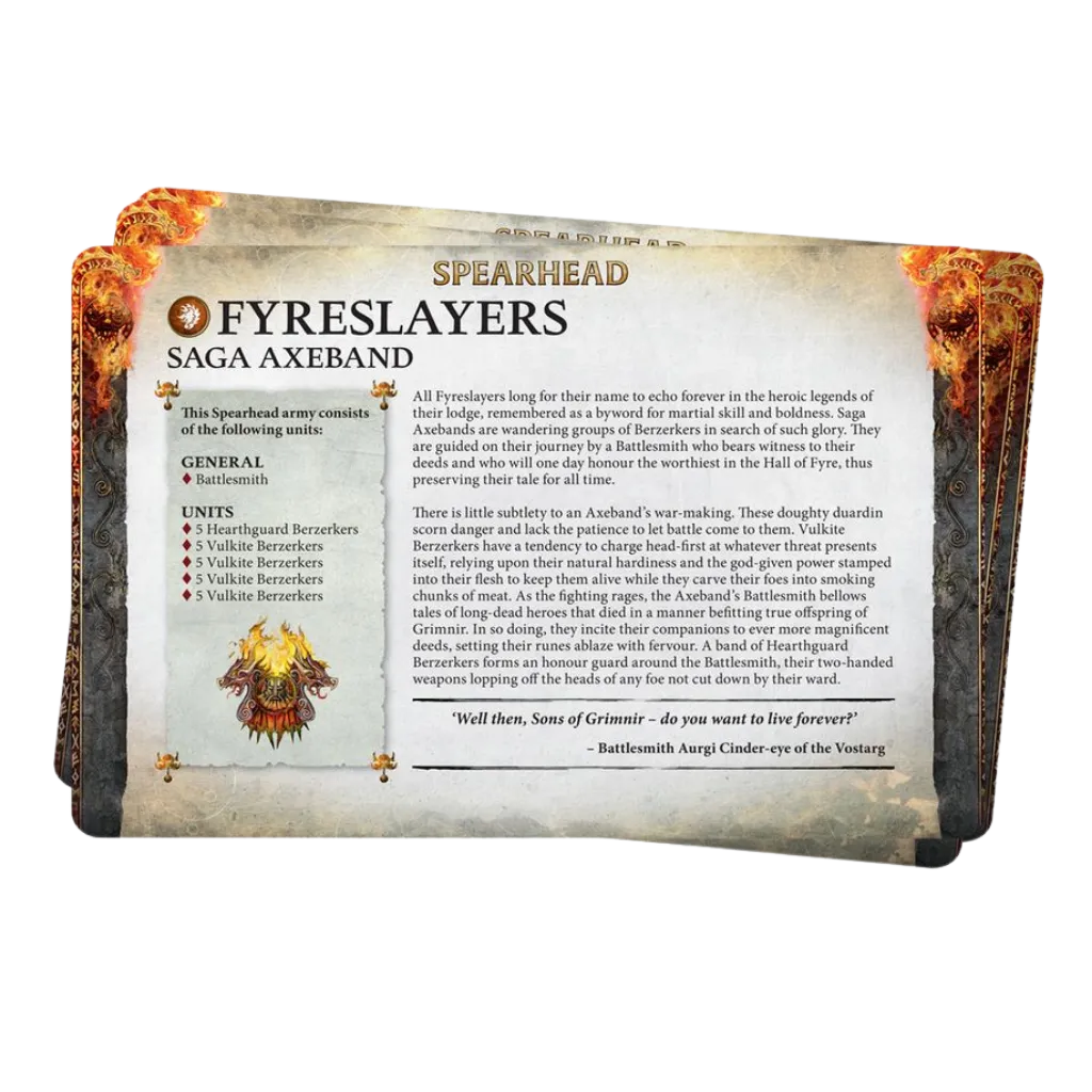 Fyreslayers: Faction Pack (englisch)-Games Workshop-Radaddel