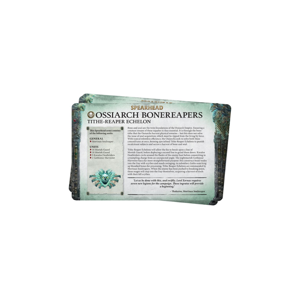 Ossiarch Bonereapers: Faction Pack (englisch)