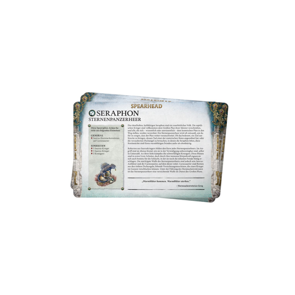 Seraphon: Fraktionsset (deutsch)