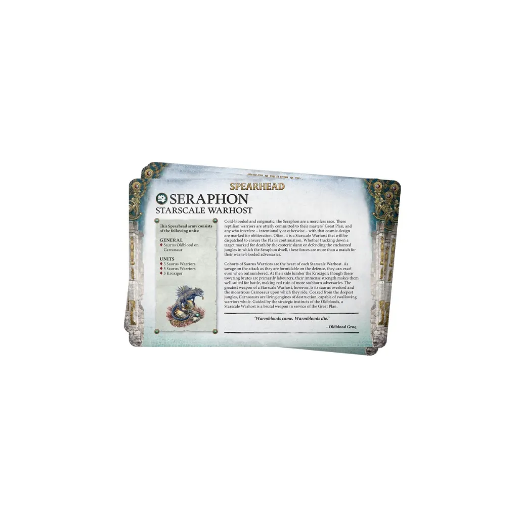 Seraphon: Faction Pack (englisch)