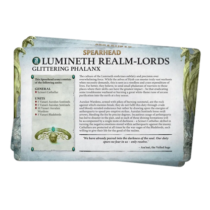 Lumineth Realm-Lords: Faction Pack(englisch)-Games Workshop-Radaddel