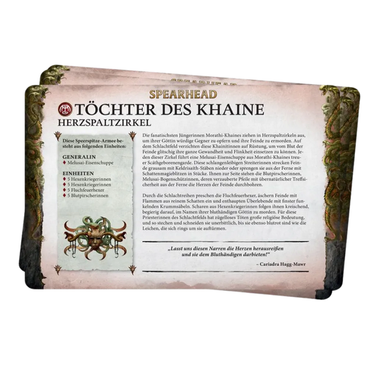 Daughters of Khaine: Fraktionsset (deutsch)-Games Workshop-Radaddel