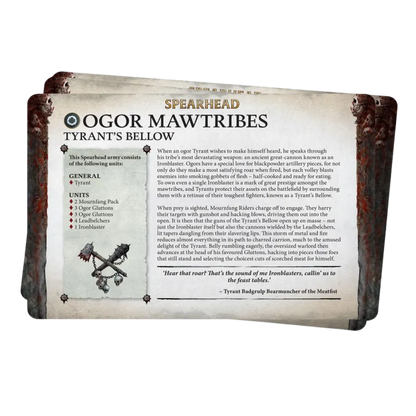 Ogor Mawtribes: Faction Pack (englisch)-Games Workshop-Radaddel