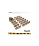MDF Terrain Fences-PWork Wargames-Radaddel