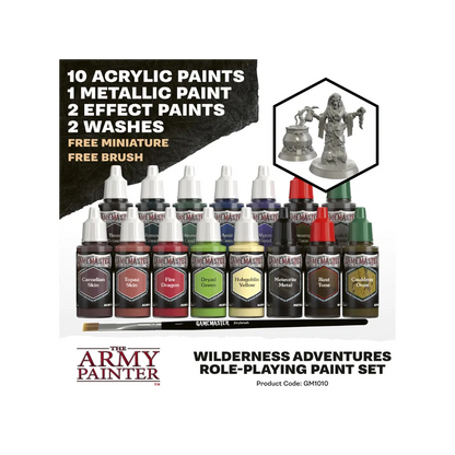 Gamemaster: Wilderness Adventures Starter Role-playing Paint Set-The Army Painter-Radaddel