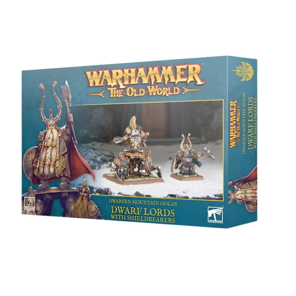 Mountain Holds: Dwarf Lords with Shieldbearers-Games Workshop-Radaddel