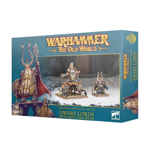 Mountain Holds: Dwarf Lords with Shieldbearers-Games Workshop-Radaddel