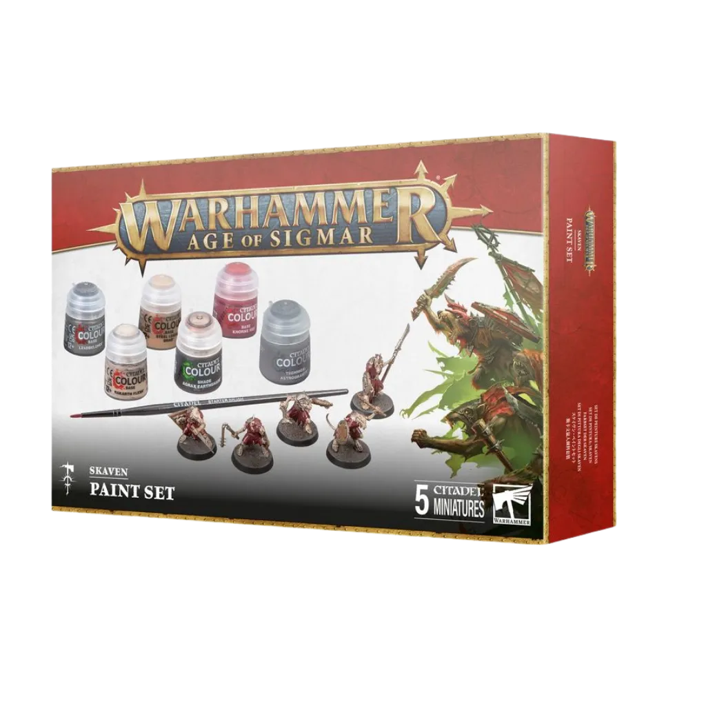 AoS Paint Set Skaven-Games Workshop-Radaddel