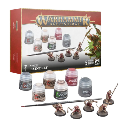 AoS Paint Set Skaven-Games Workshop-Radaddel