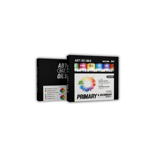 Abteilung 502: Primary & Secondary Colors Set-AK-Interactive-Radaddel