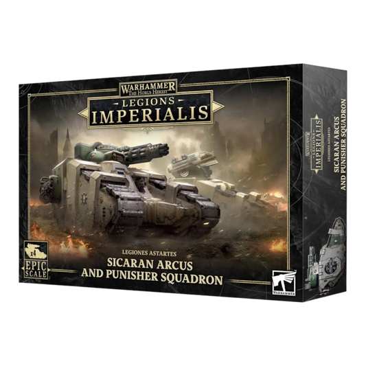 Legions Imperialis: Sicaran Arcus/Punisher Squadron-Games Workshop-Radaddel