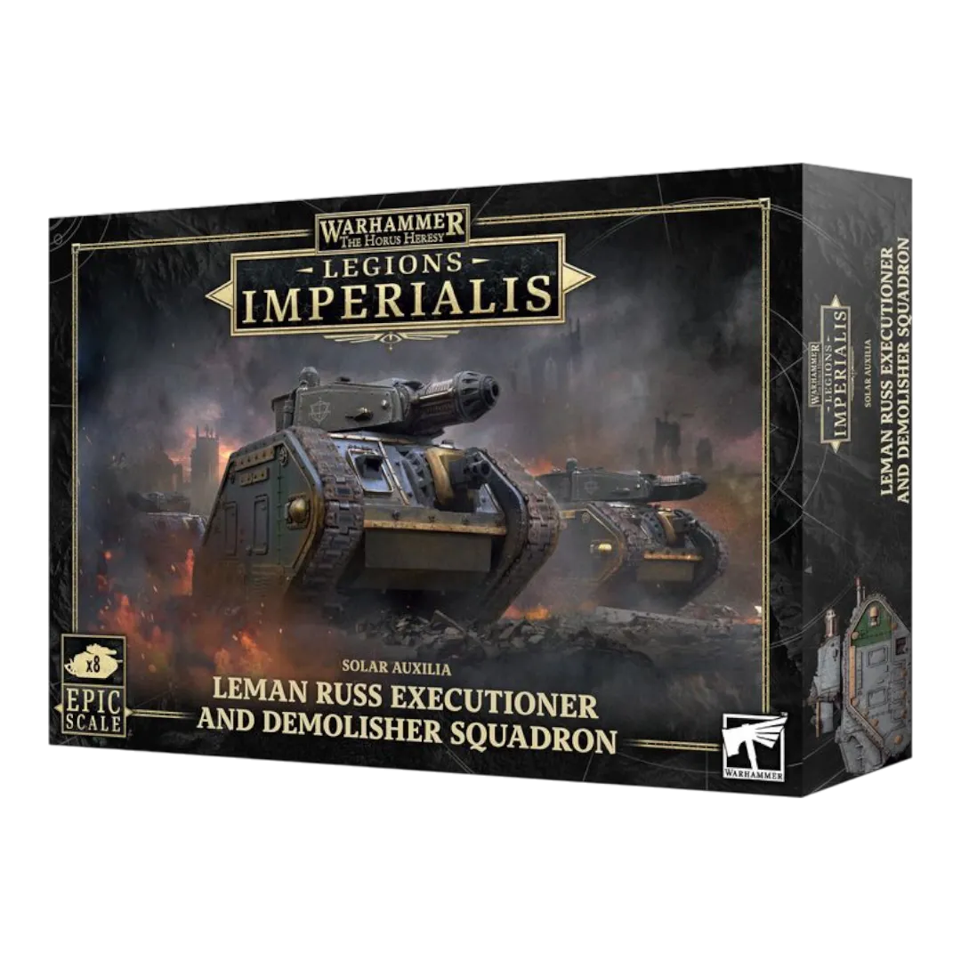 Legions Imperialis: Leman Russ Executioner/Demolisher Squad-Games Workshop-Radaddel
