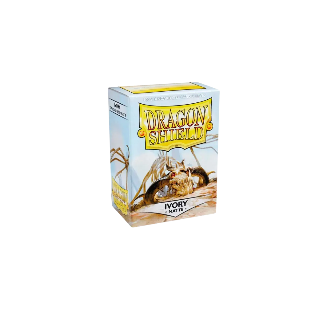 Dragon Shield Standard Sleeves - Matte Ivory (100 Sleeves)-Arcane Tinmen-Radaddel