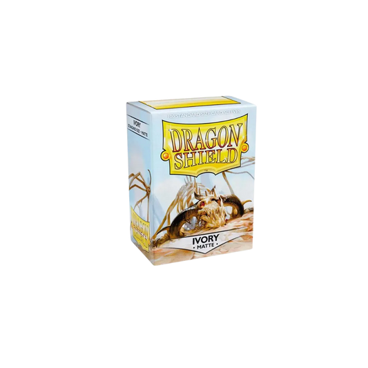 Dragon Shield Standard Sleeves - Matte Ivory (100 Sleeves)-Arcane Tinmen-Radaddel