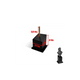 Büste Holzsockel 2.5x2.5cm Schwarz-Greenstuff World-Radaddel