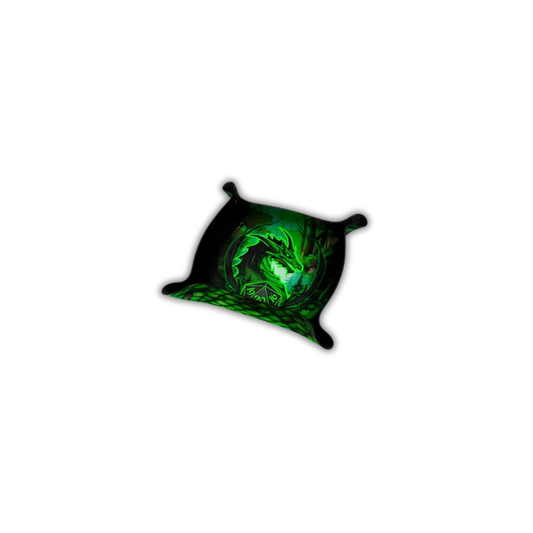 Premium Dice Tray Green Dragon-Playmats.eu-Radaddel