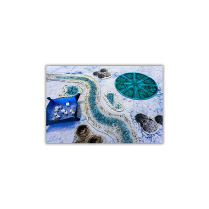 Neoprene Mat 2-sided Ice 36x36''-Playmats.eu-Radaddel