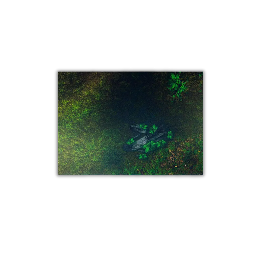 Neoprene Mat 2-sided Swamp 36x36''-Playmats.eu-Radaddel