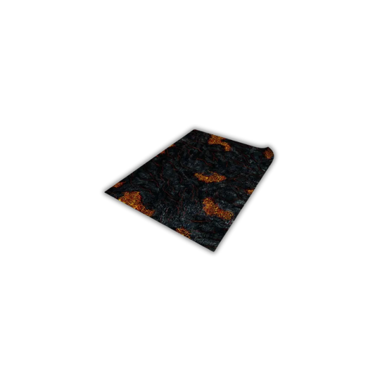 Neoprene Mat 2-sided Lava Fields 44x60''-Playmats.eu-Radaddel