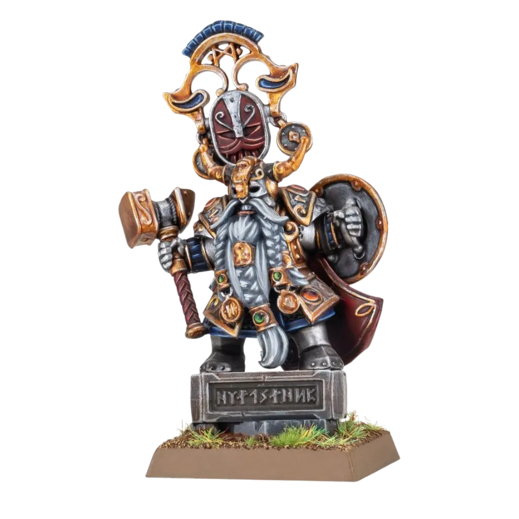 Mountain Holds: Dwarf King with Oathstone-Games Workshop-Radaddel