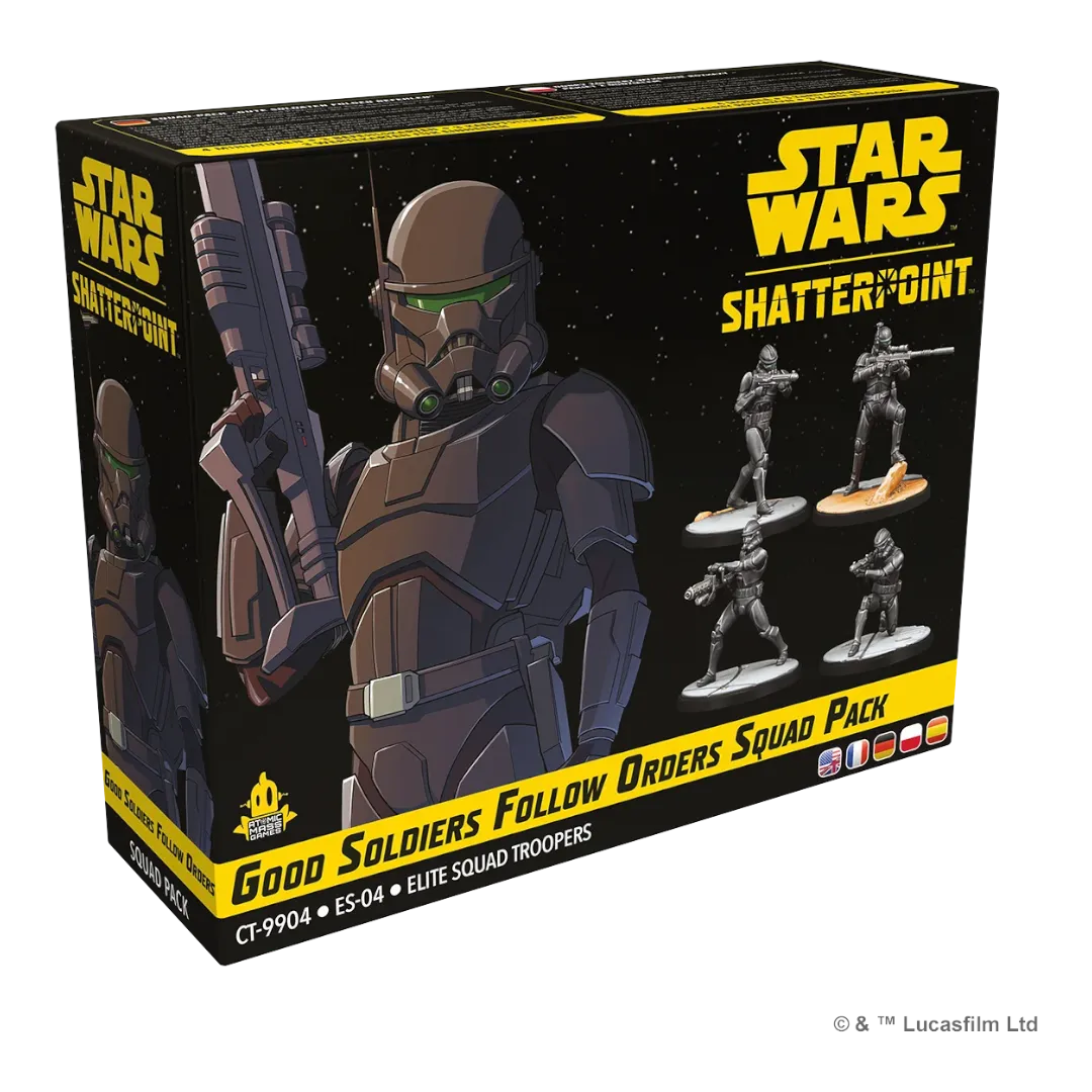 Star Wars Shatterpoint: Good Soldiers Follow Orders Squad Pack-Atomic Mass Games-Radaddel
