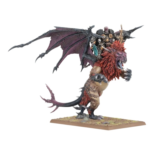 Warriors of Chaos: Lord on Manticore-Games Workshop-Radaddel