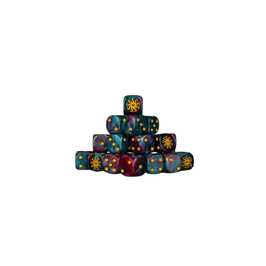 Cult of Knowledge 2 Dice 16mm Round (25 Stück)-Baron of Dice-Radaddel