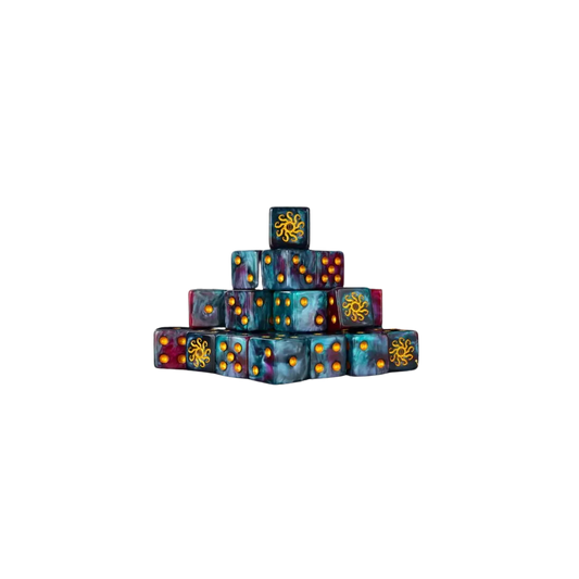 Cult of Knowledge 2 Dice 16mm Square (25 Stück)-Baron of Dice-Radaddel