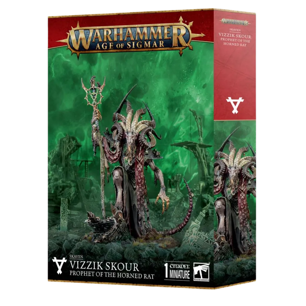 Skaven: Vizzik Skour, Prophet of the Horned Rat-Games Workshop-Radaddel