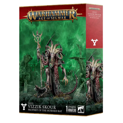Skaven: Vizzik Skour, Prophet of the Horned Rat-Games Workshop-Radaddel