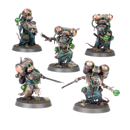 Skaven: Acolyte Globadiers-Games Workshop-Radaddel