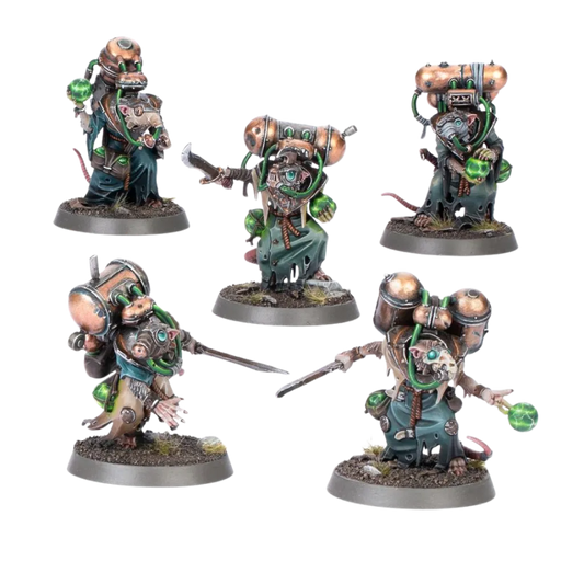 Skaven: Acolyte Globadiers-Games Workshop-Radaddel
