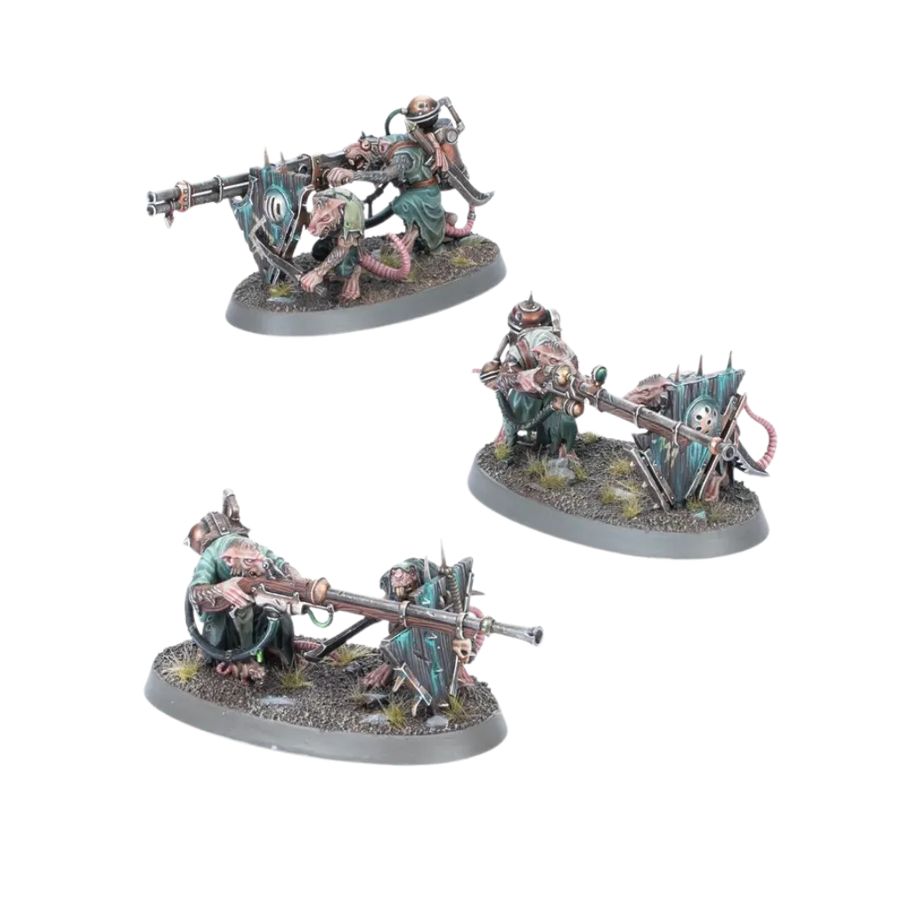 Skaven: Warplock Jezzails-Games Workshop-Radaddel