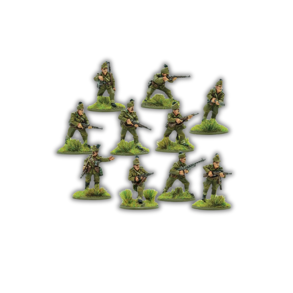 Hungarian Army Border Guards Infantry Section-Warlord Games-Radaddel