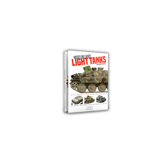 AK Modeling WW2 Light Tanks and Armored Vehicles-AK-Interactive-Radaddel