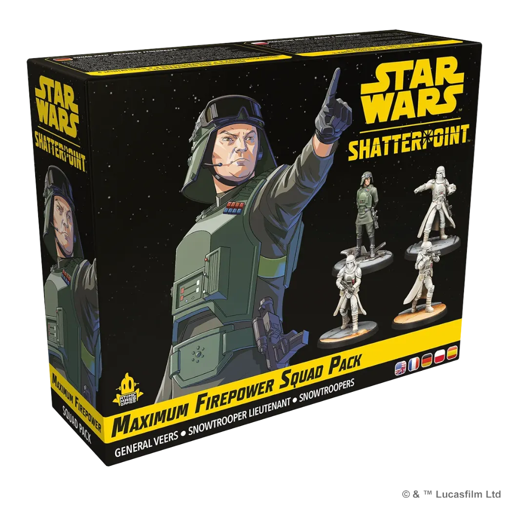 Star Wars Shatterpoint: Maximum Firepower Squad Pack-Atomic Mass Games-Radaddel