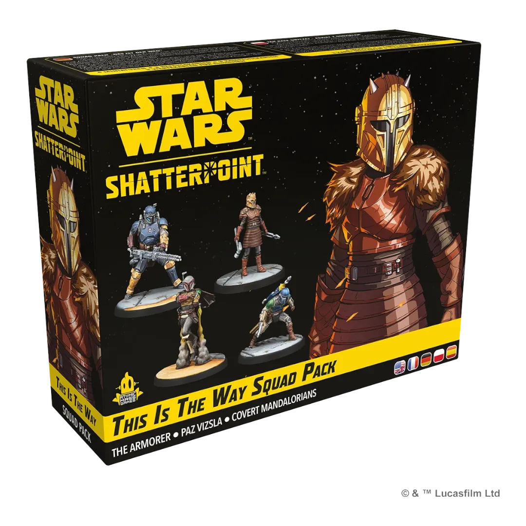 Star Wars Shatterpoint: This Is The Way Squad Pack-Atomic Mass Games-Radaddel