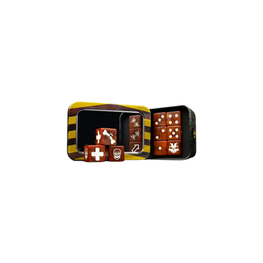 Oxidized Rust Dice - Skirmish Set-Baron of Dice-Radaddel