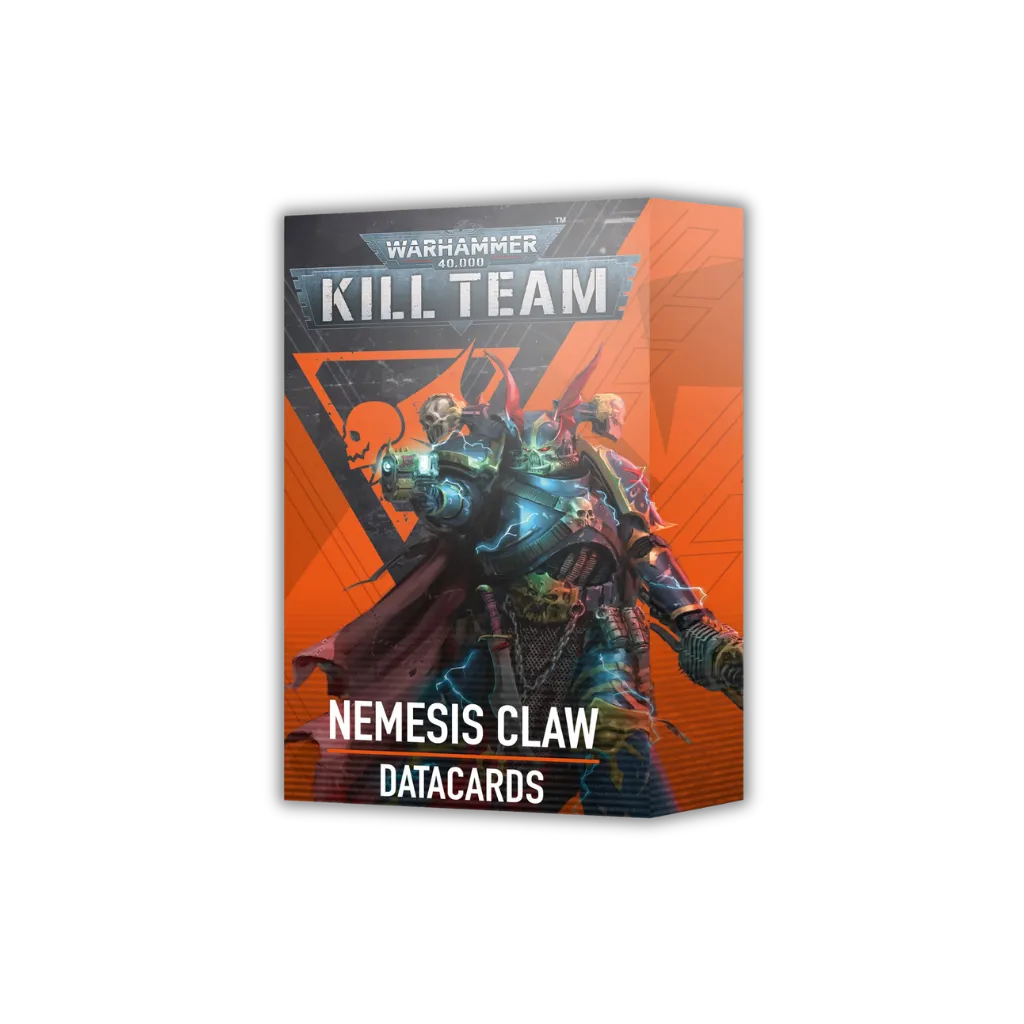 Kill Team: Nemesis Claw Datacards (englisch)