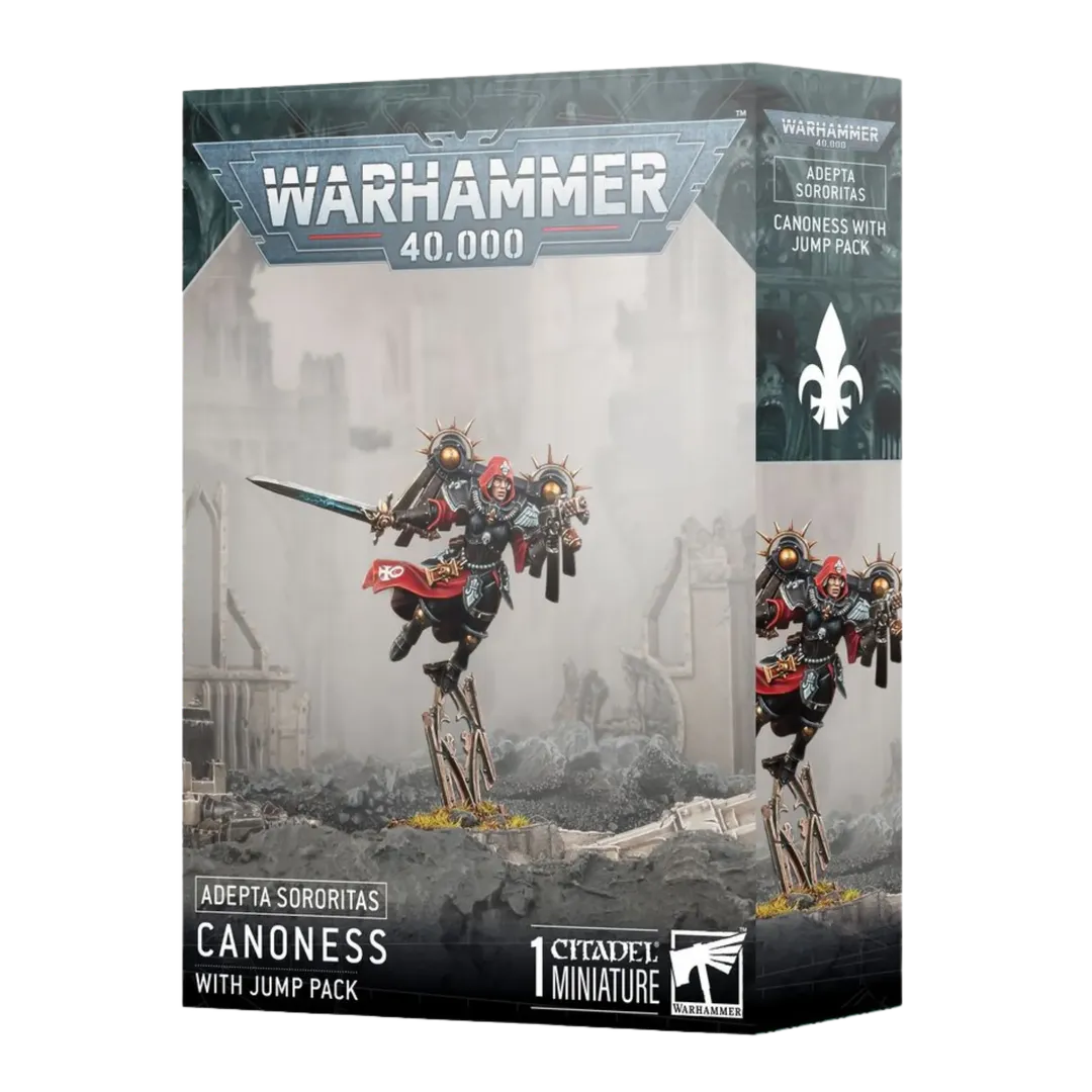 Adepta Sororitas: Canoness with Jump Pack-Games Workshop-Radaddel