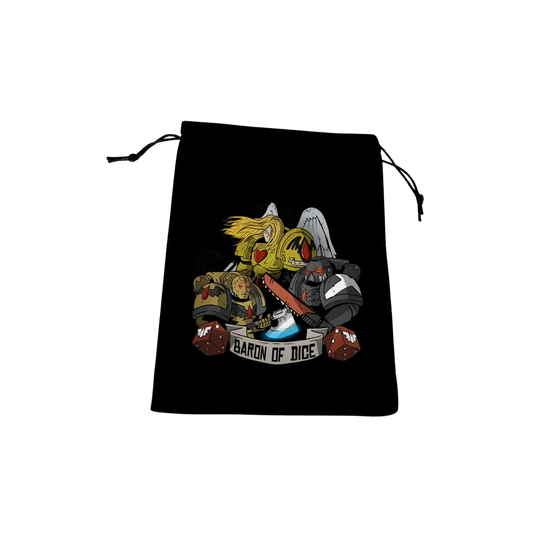 Premium Black Dice Bag - Retribution-Baron of Dice-Radaddel