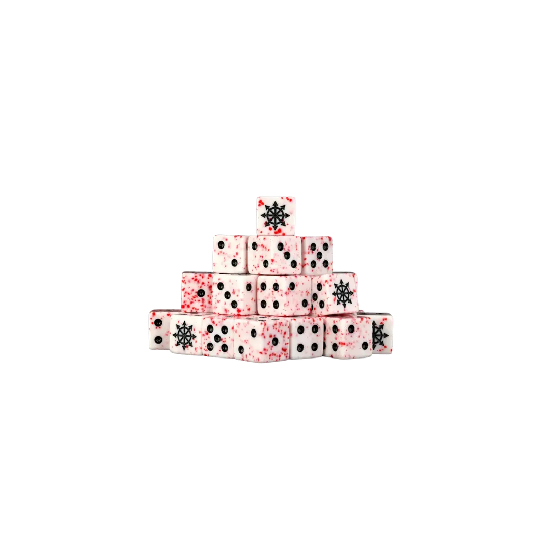 Blood Sacrifice Dice 16mm Square (25 Stück)-Baron of Dice-Radaddel