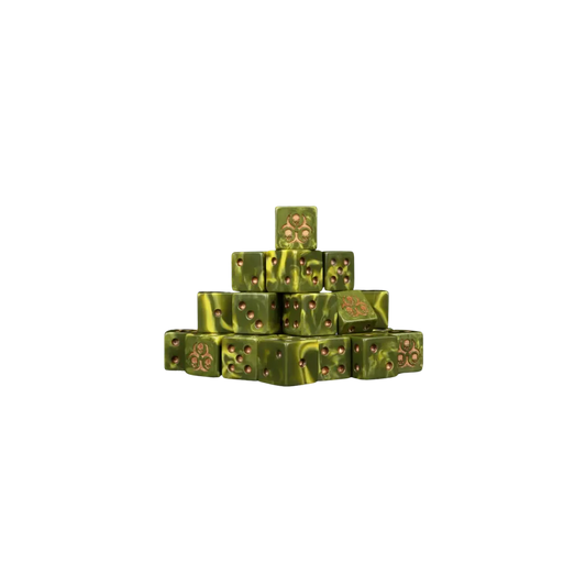 Diseased Dice 16mm Square (25 Stück)-Baron of Dice-Radaddel