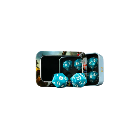 Infinity Offical PanOceania Dice Set D20 (6 Stück)-Baron of Dice-Radaddel