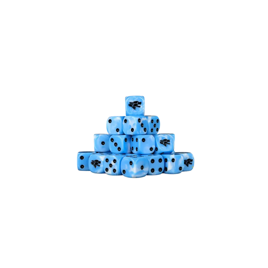 Frost Wolf Dice 16mm Round (25 Stück)-Baron of Dice-Radaddel