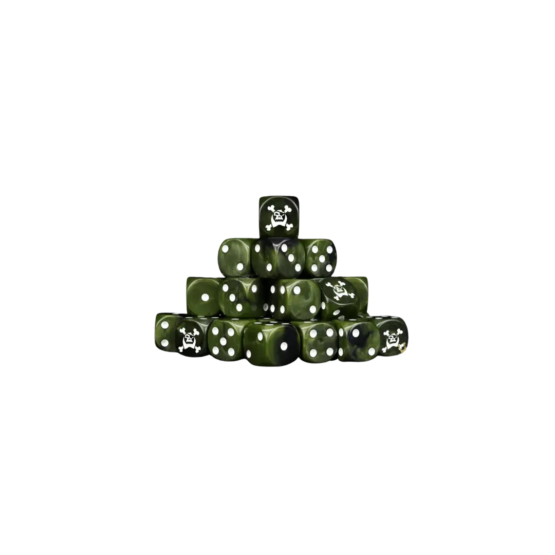 Jolly Orc Dice 16mm Round (25 Stück)-Baron of Dice-Radaddel